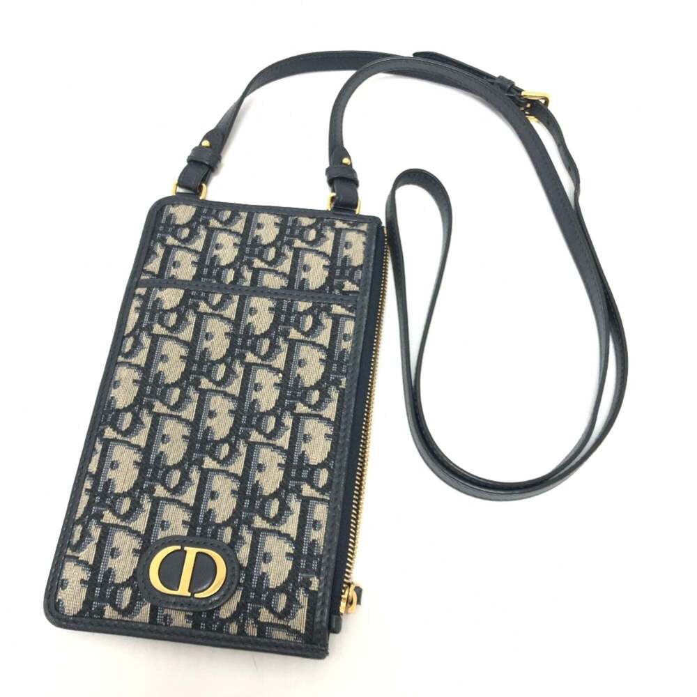 CHRISTIAN DIOR Blue Shoulder Bag